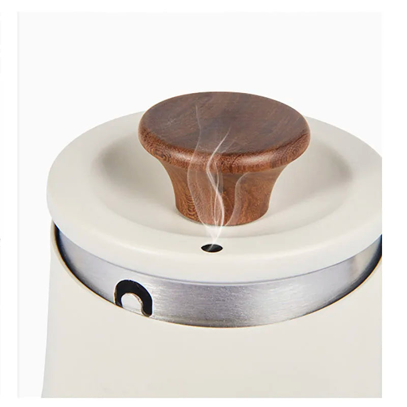 DecorBites™ Gooseneck Pour Over Kettle with Wooden Handle - Coffee Accessories